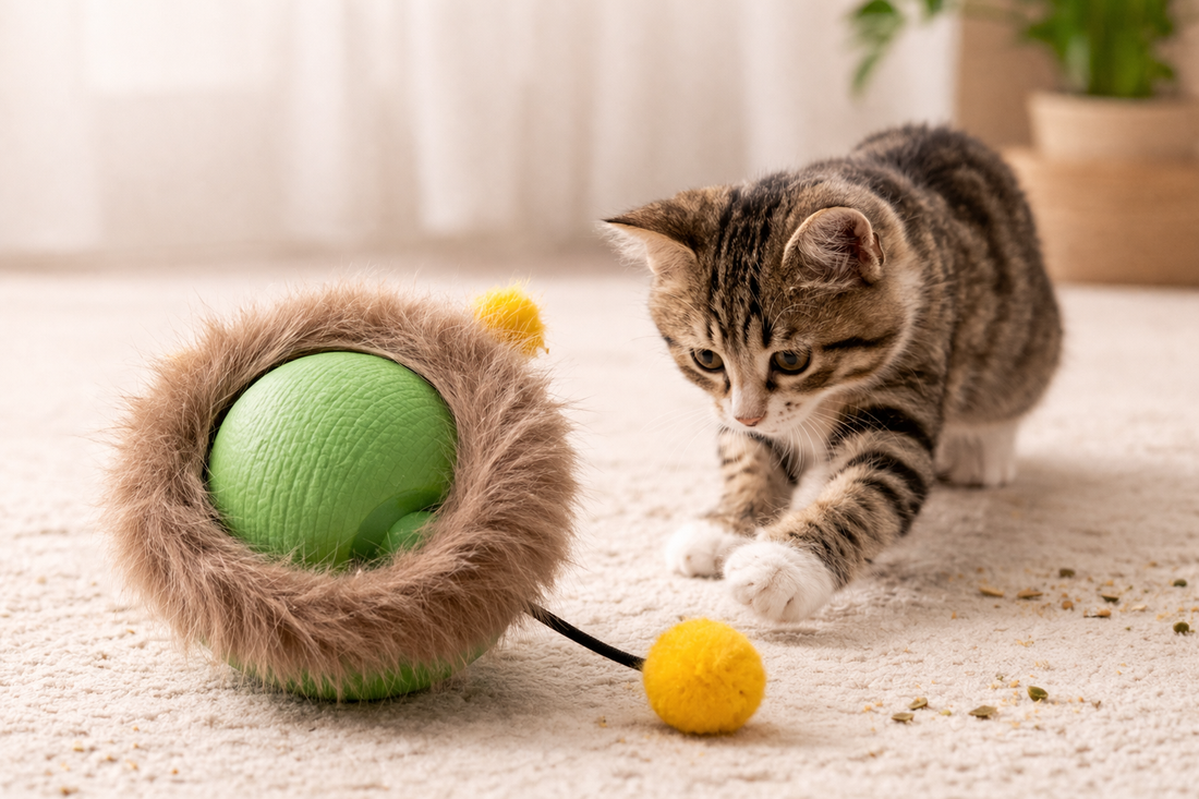 Interactieve Kattenbal voor Binnenkatten